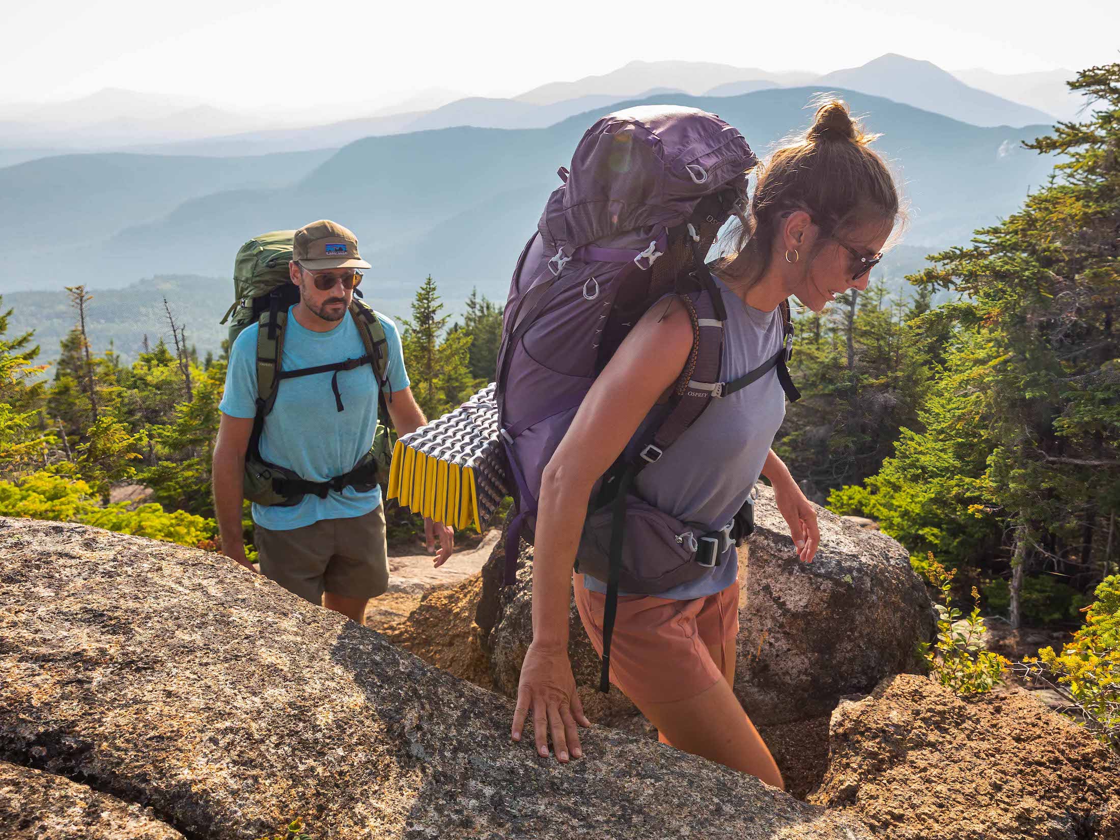 Osprey Aura and Atmos backpacks