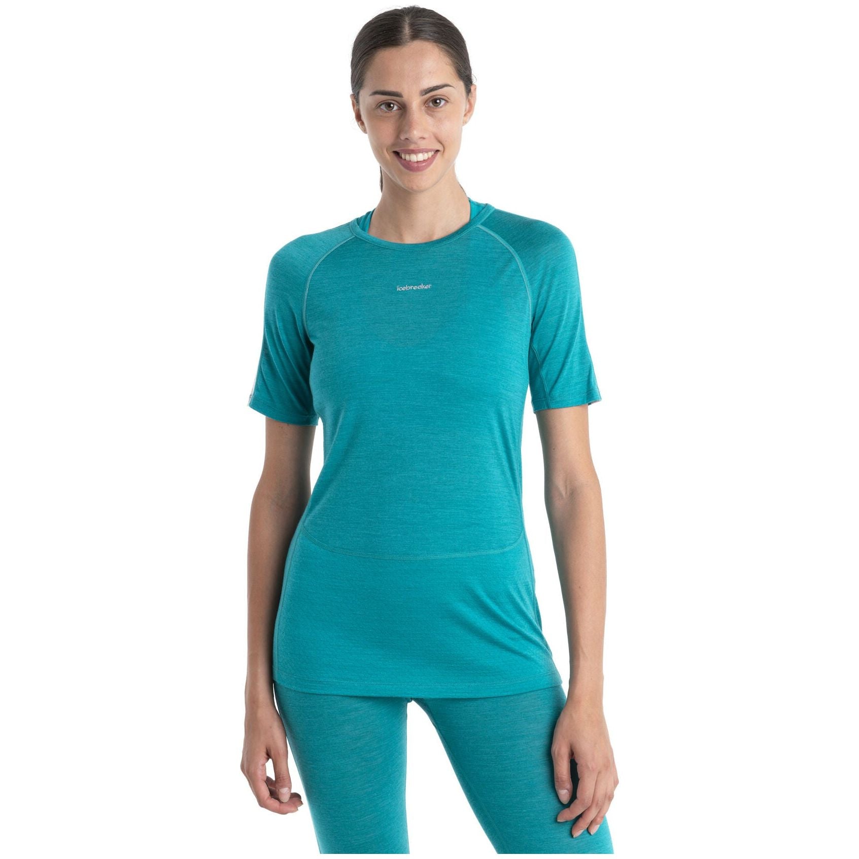 Icebreaker Women's 125 ZoneKnit Short Sleeve Crewe