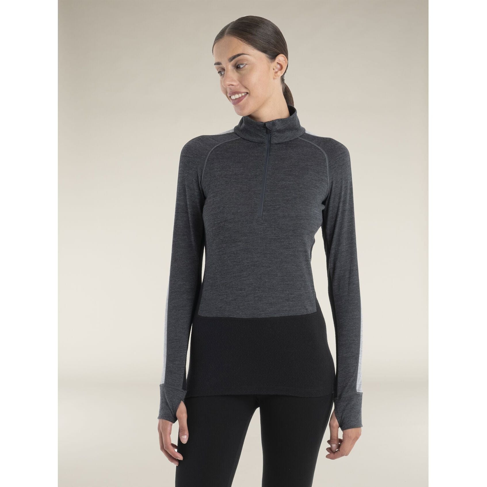 Icebreaker Women's 260 ZoneKnit Long Sleeve Half Zip