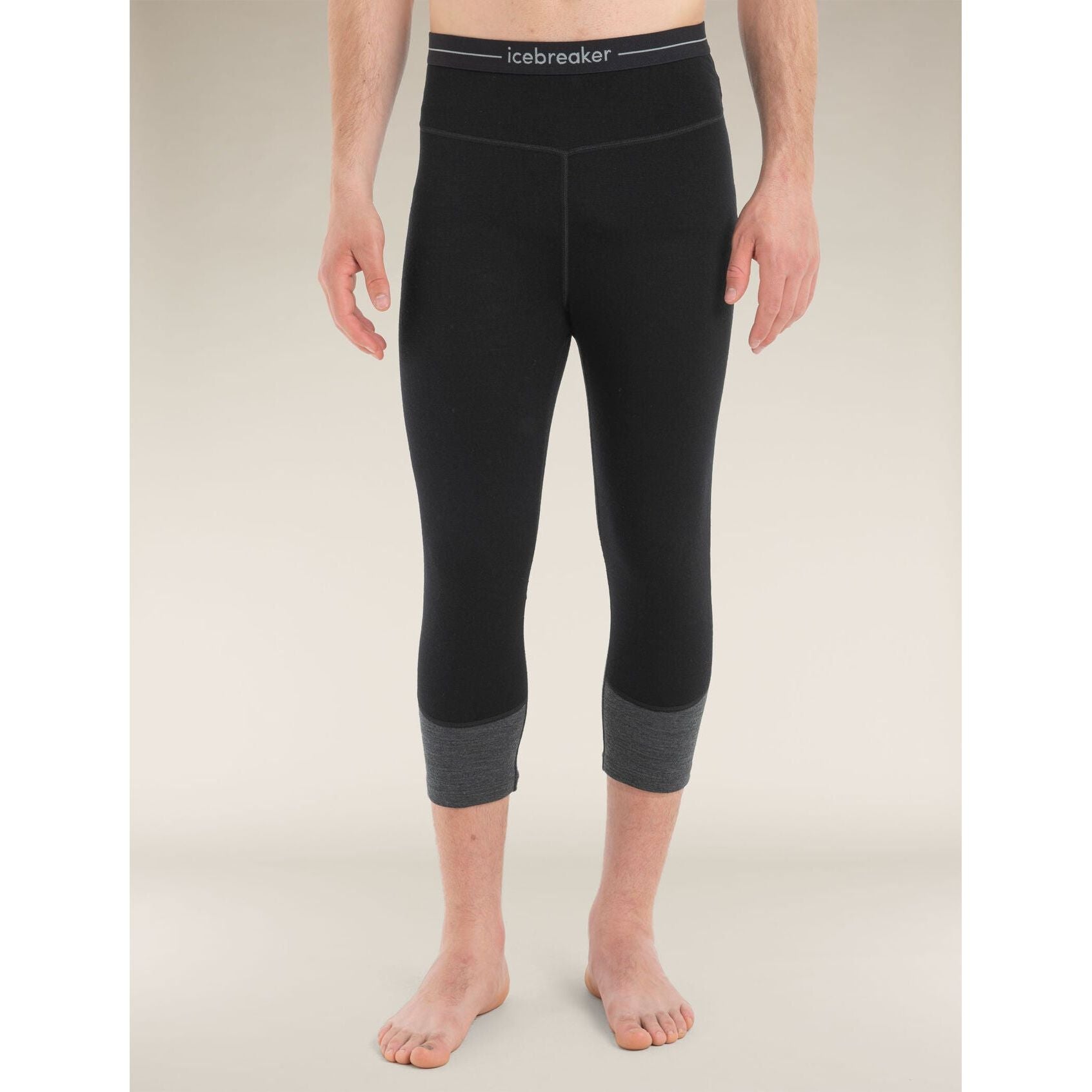 Icebreaker Men's Merino 260 ZoneKnit Thermal 3/4 Length