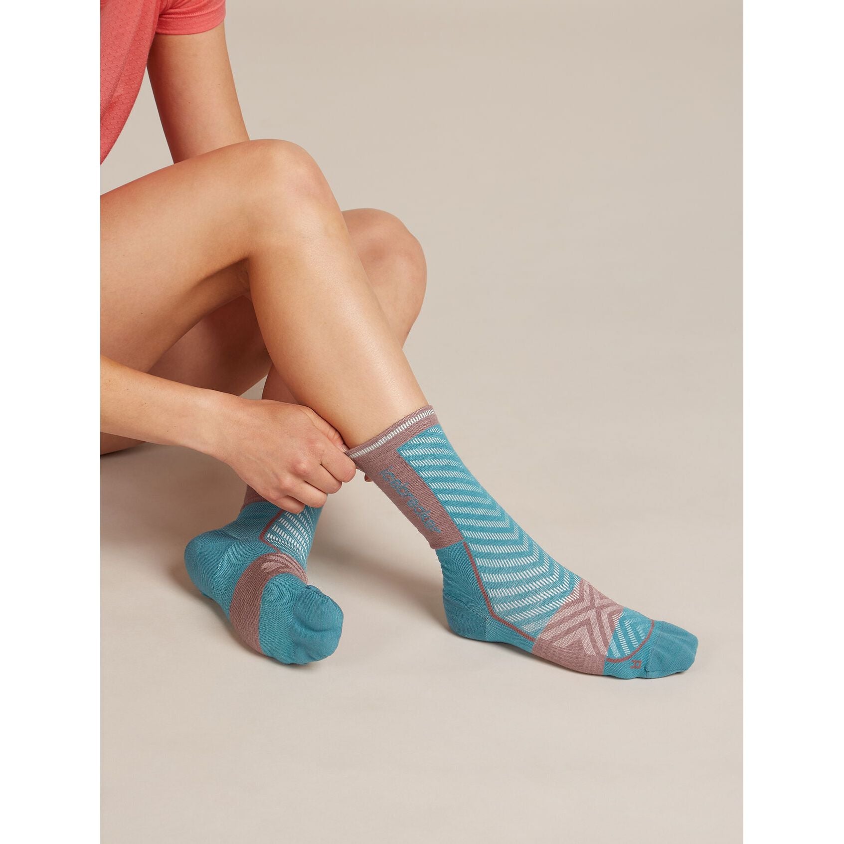 Icebreaker Women's Merino Blend Run+ Ultralight Crew Socks