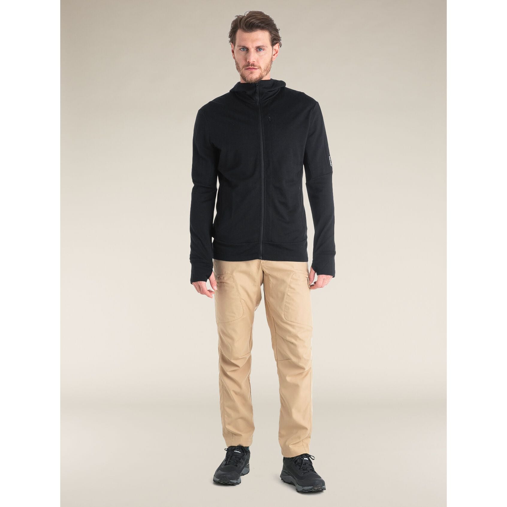 Icebreaker Men's Merino 260 Quantum Long Sleeve Zip Hoodie