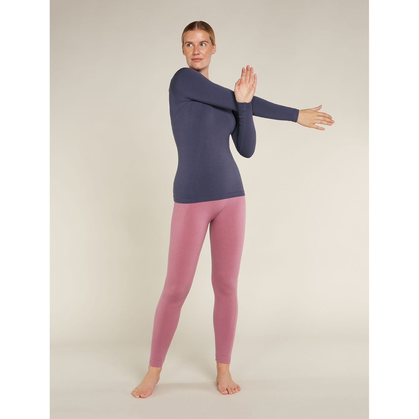 Icebreaker Women's Merino 260 ZoneKnit Seamless Long Sleeve Crewe