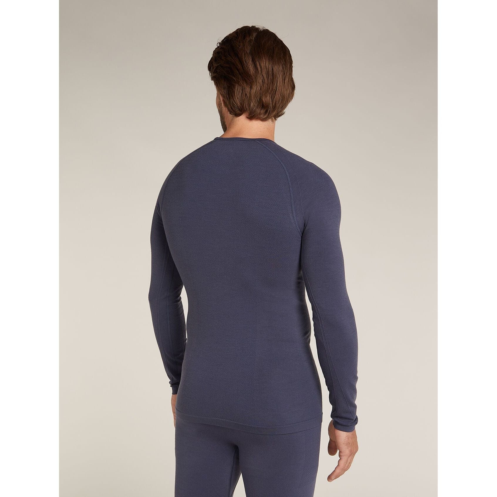 Icebreaker Men's Merino Blend 260 ZoneKnit Seamless Long Sleeve Crewe Thermal Top