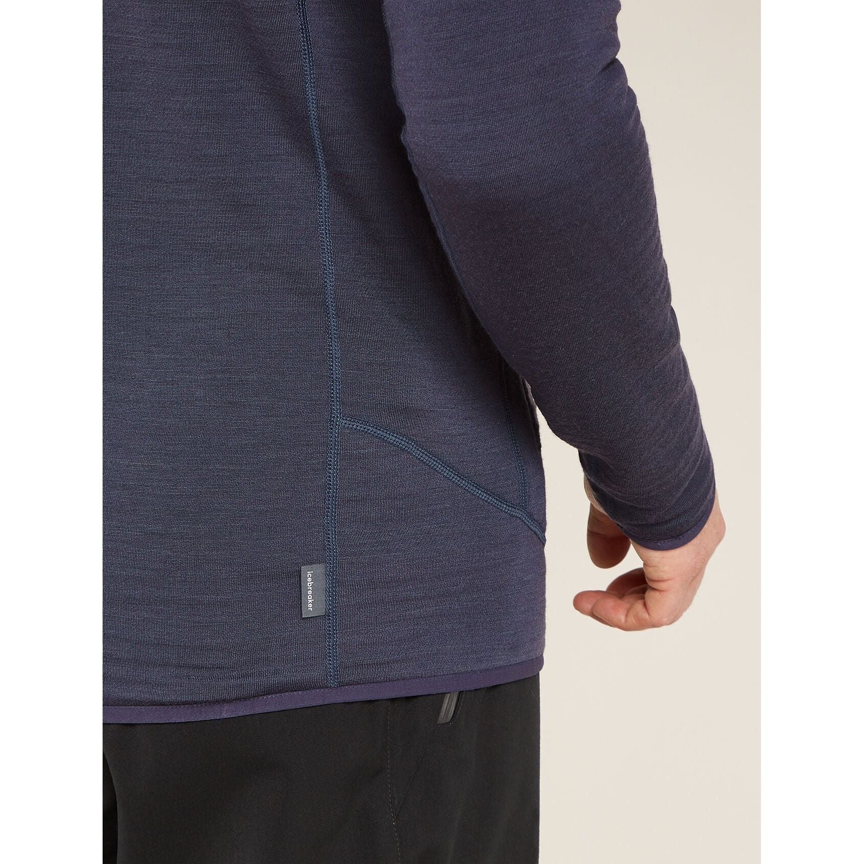 Icebreaker Men's Merino 400 RealFleece Descender Long Sleeve Zip