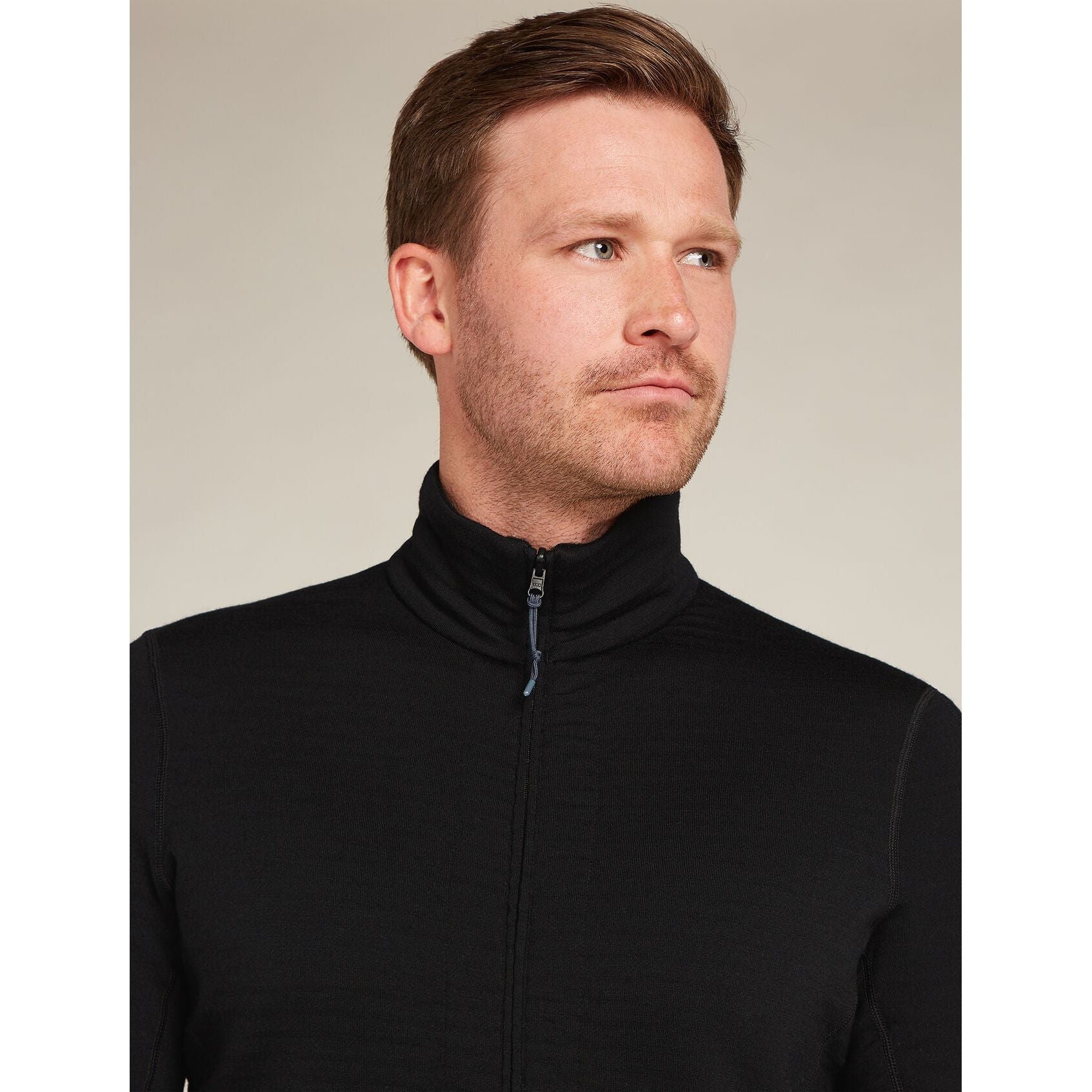 Icebreaker Men's Merino 400 RealFleece Descender Long Sleeve Zip