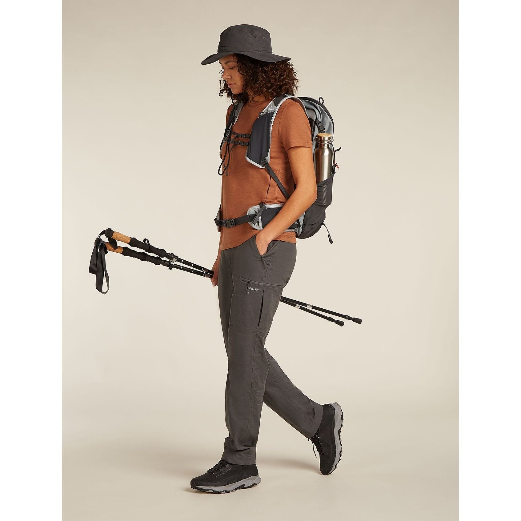 Icebreaker Women's Merino 150 Tech Lite Short Sleeve T-Shirt Adventure Ride