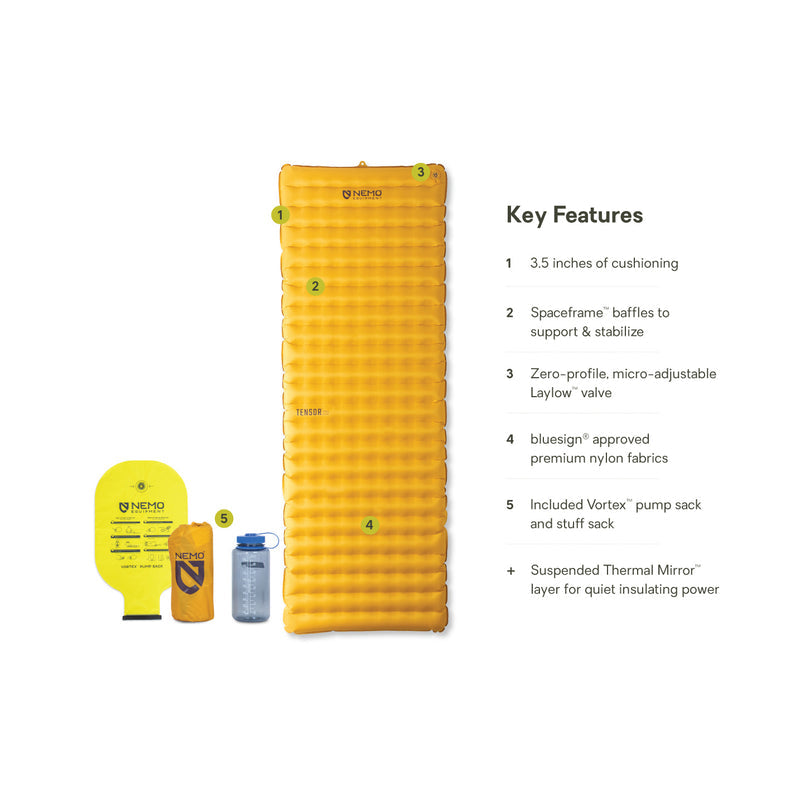 Nemo Tensor Trail Regular Wide Sleeping Pad