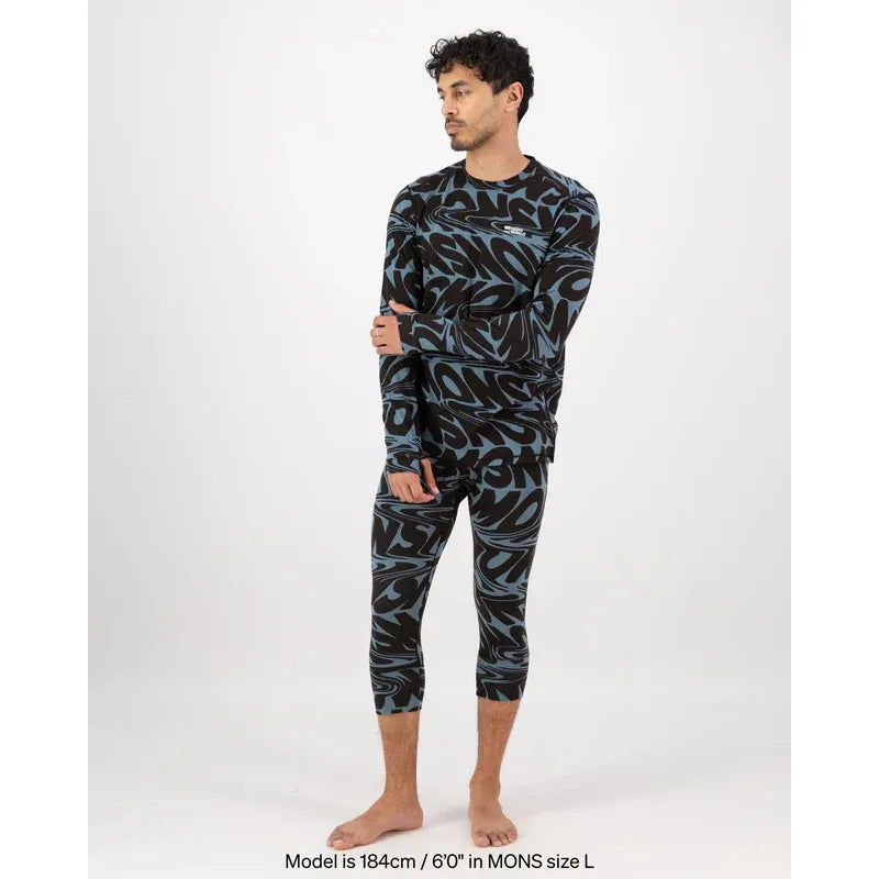 Mons Royale Men's Cascade 3/4 Leggings