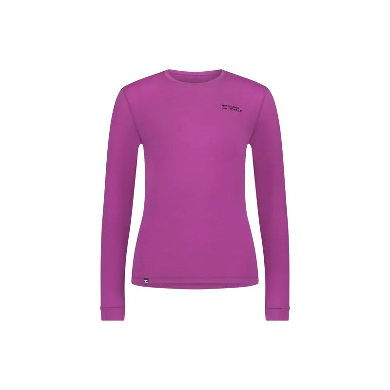 Mons Royale Women's Cascade Merino Baselayer Long Sleeve