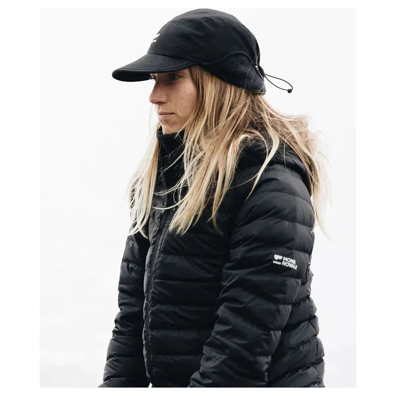 Mons Royale Women's Atmos Wool X Down Insulated Hooded Jacket