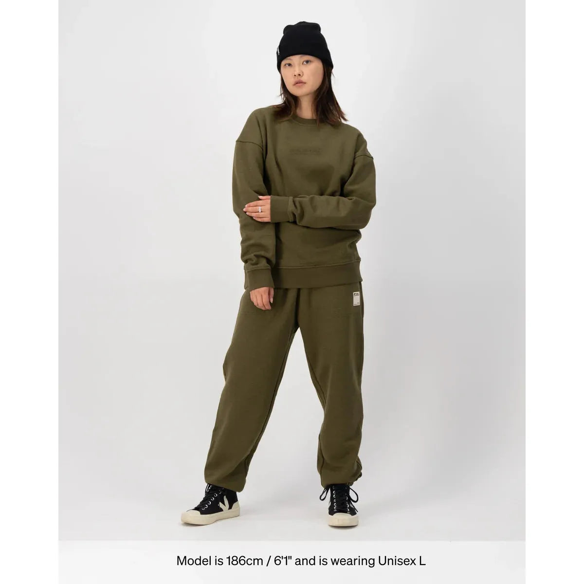 Mons Royale Verdant Merino Cotton Crew Top