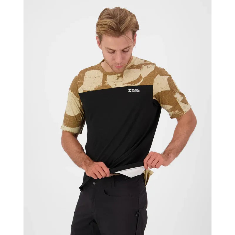 Mons Royale Men's Diversion Merino Bike Jersey Short Sleeve