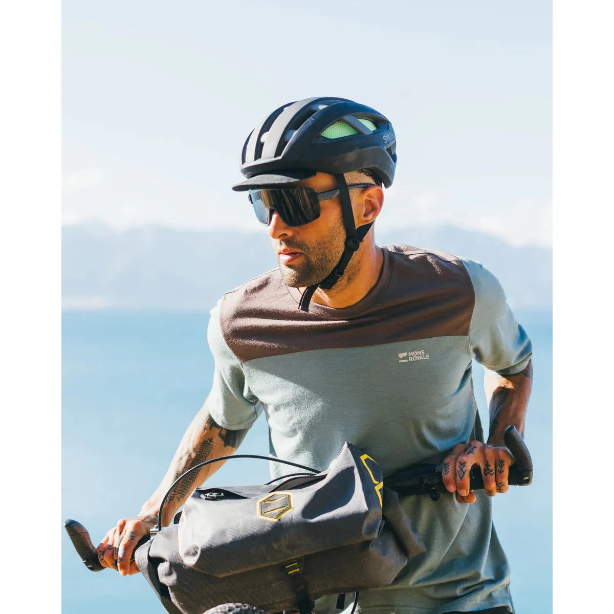 Mons Royale Men's Diversion Merino Bike Jersey Short Sleeve