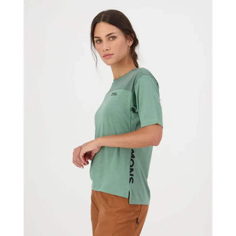 Mons Royale Women's Diversion Merino Bike Jersey Short Sleeve