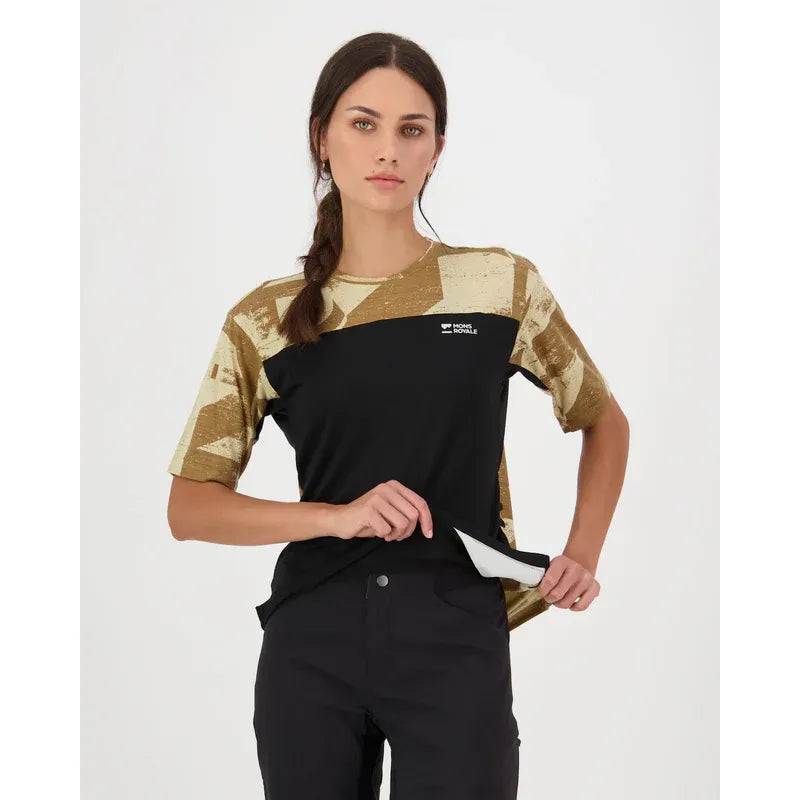 Mons Royale Women's Diversion Merino Bike Jersey Short Sleeve