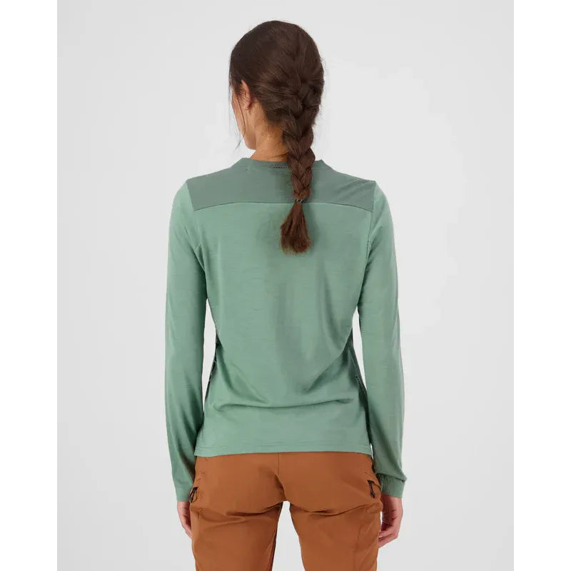 Mons Royale Women's Diversion Merino Bike Jersey Long Sleeve