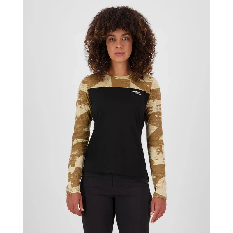 Mons Royale Women's Diversion Merino Bike Jersey Long Sleeve