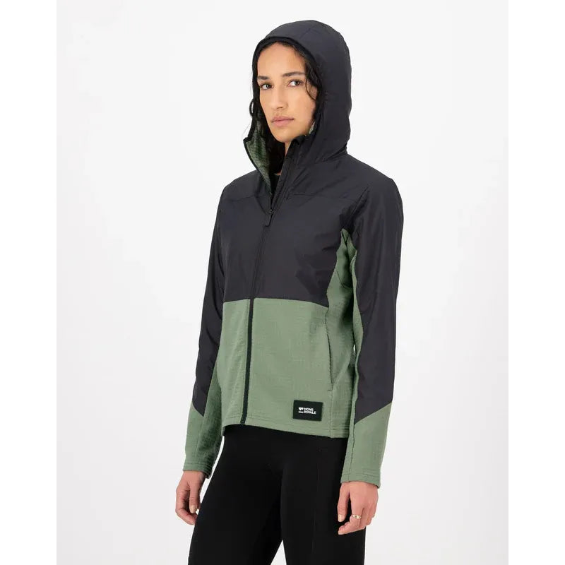Mons Royale Women's Offgrid Merino Fleece Wind Jacket