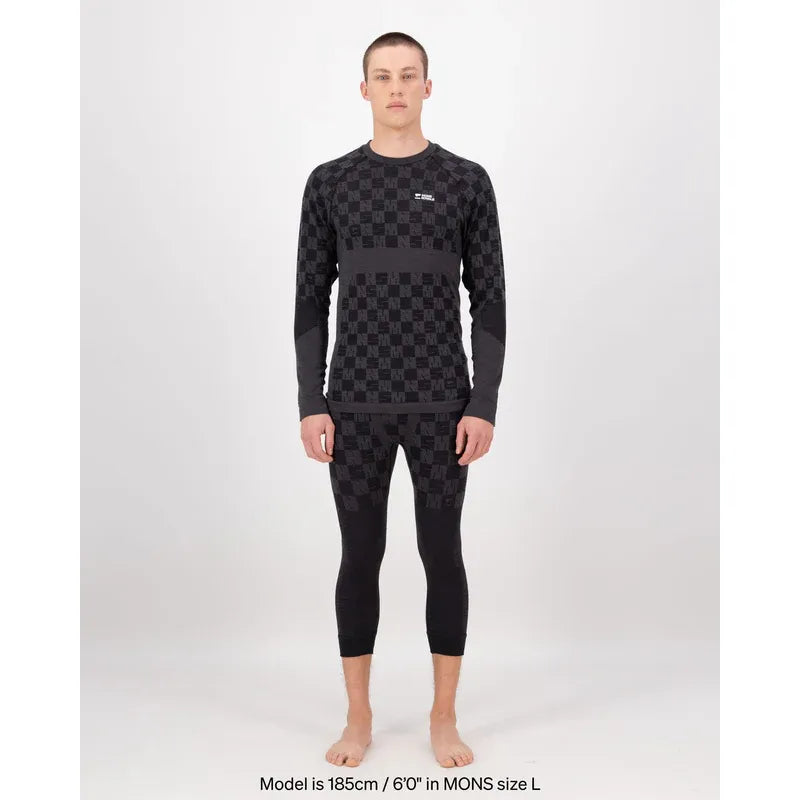 Mons Royale Men's Ascender Merino Seamless 3/4 Legging