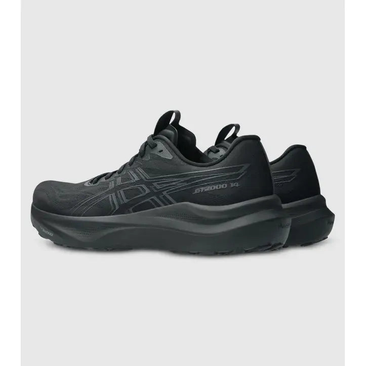 Asics Men's GT-2000 14 (2E) Wide Black/Graphite Grey
