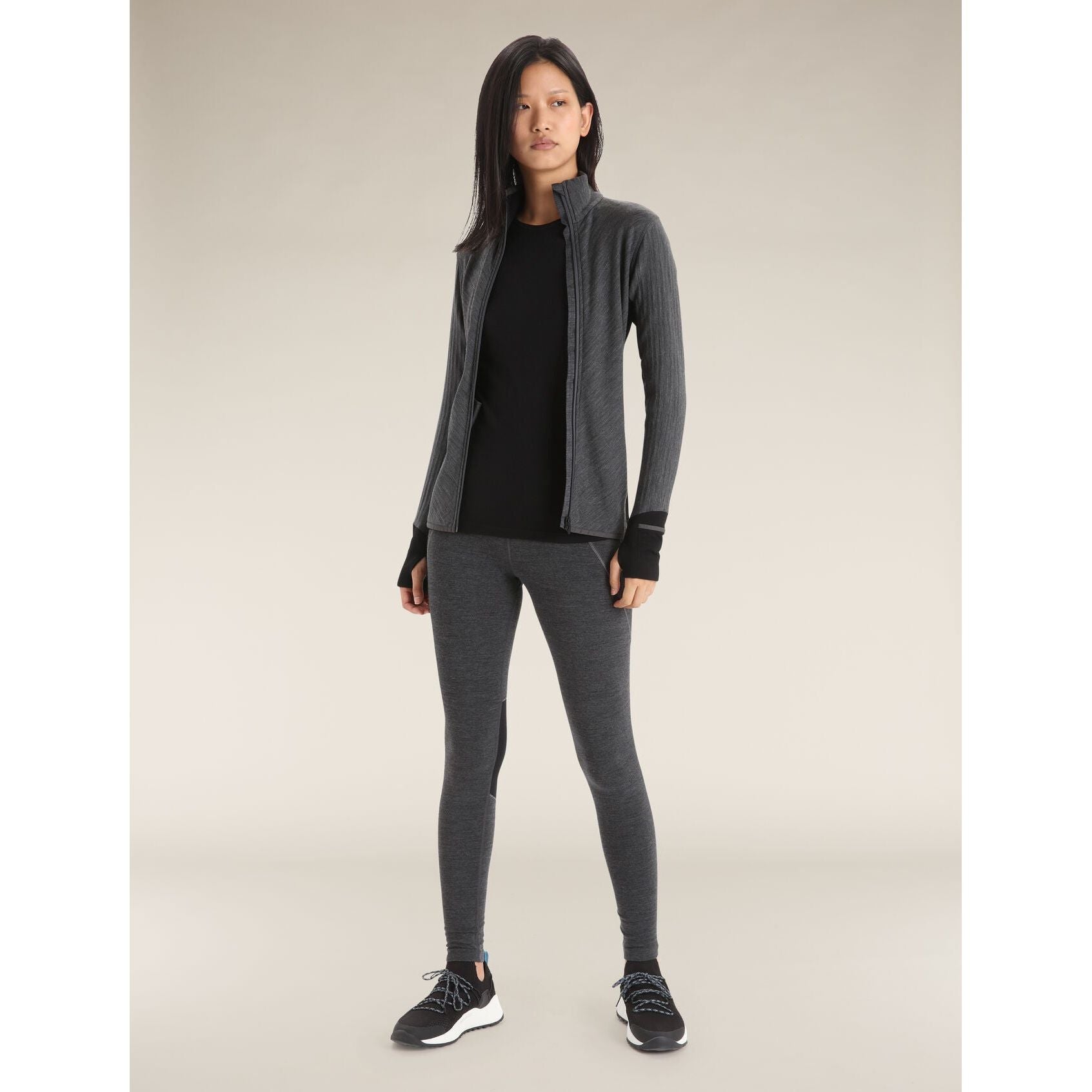 Icebreaker Women's Merino Descender Long Sleeve Full Zip