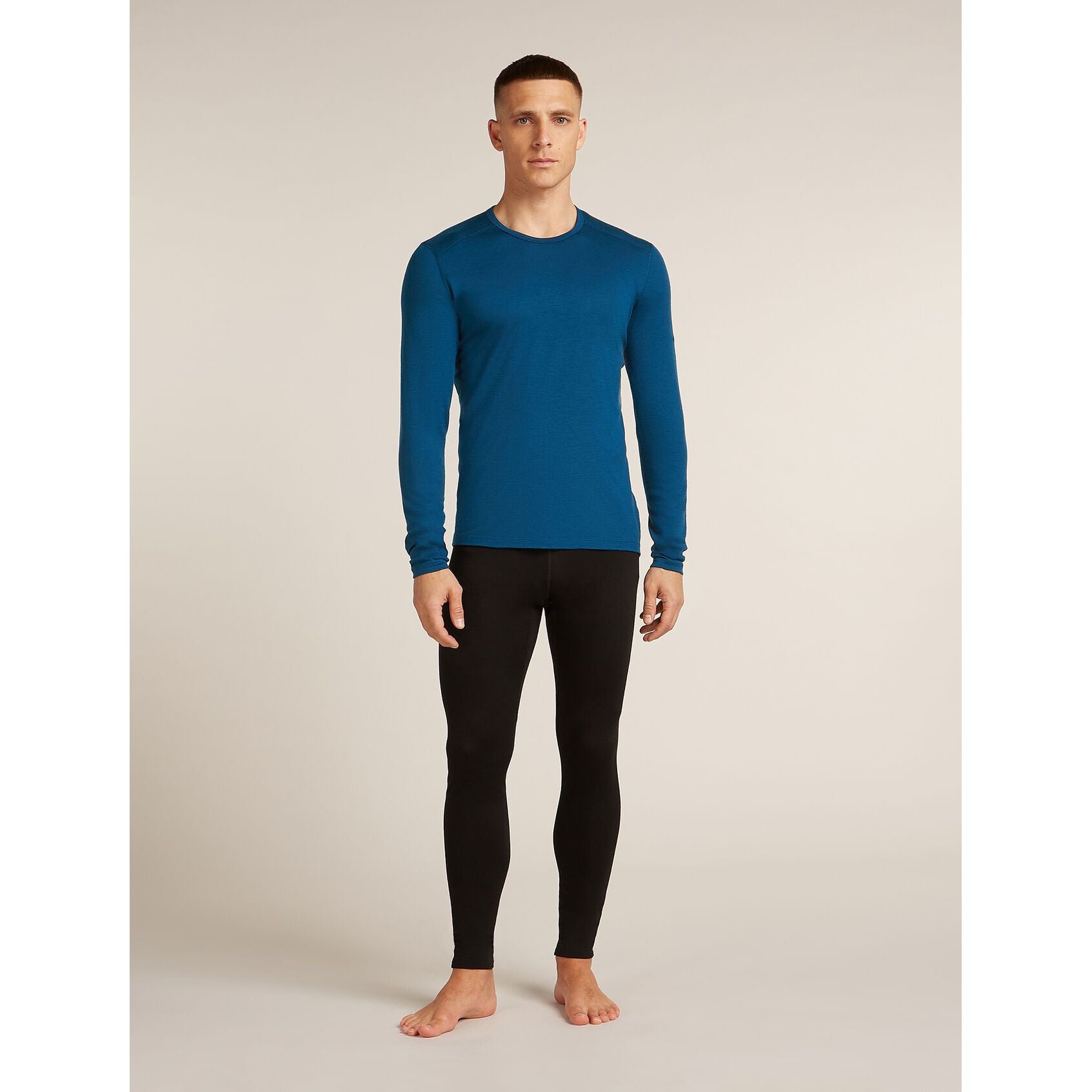 Icebreaker Men's 200 Oasis Long Sleeve Crewe Thermal Top