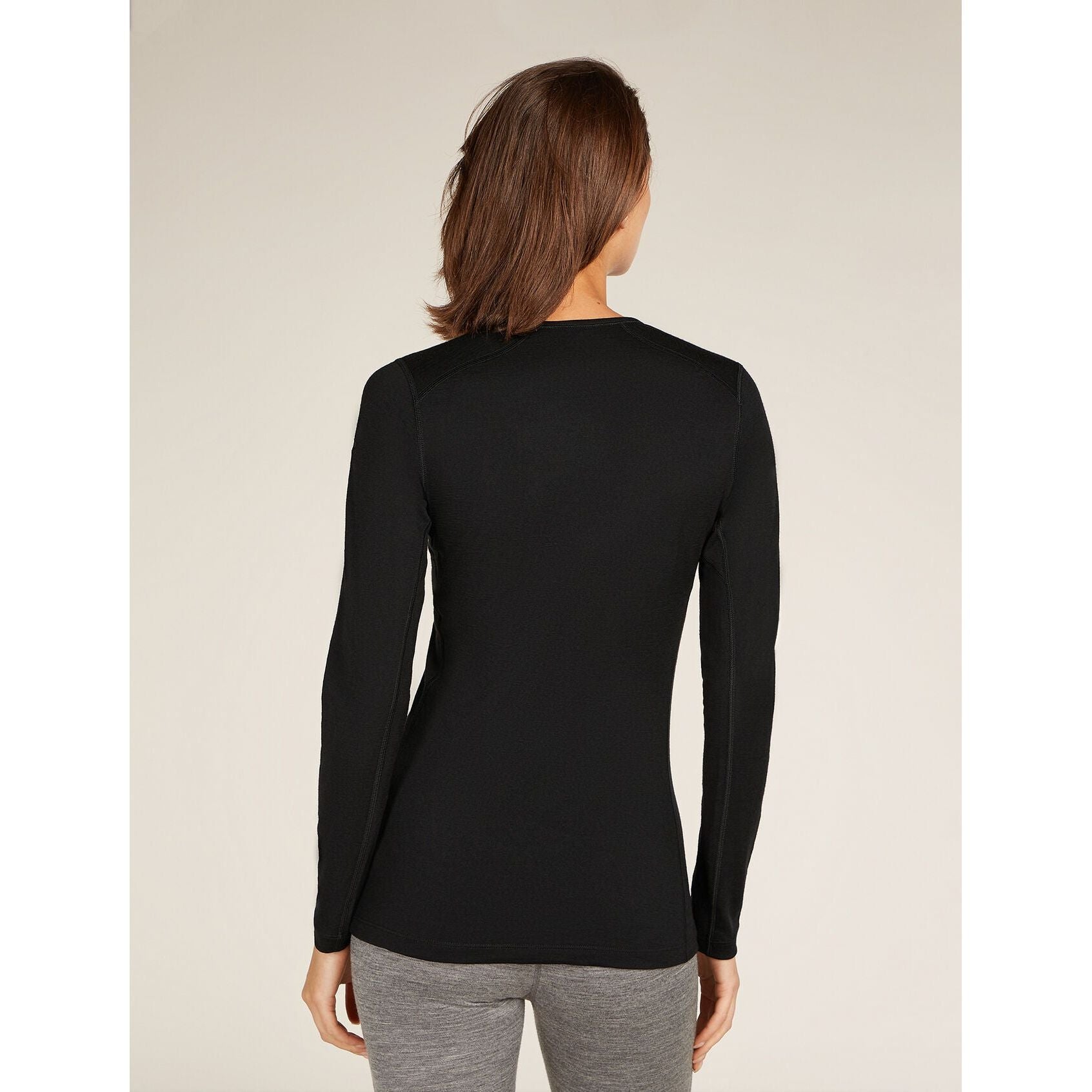 Icebreaker Women's 200 Oasis Long Sleeve Crewe Thermal Top