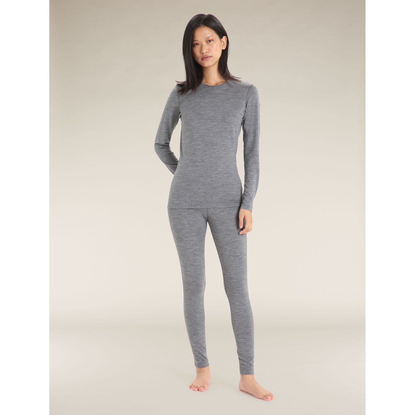 Icebreaker Women's 200 Oasis Long Sleeve Crewe Thermal Top