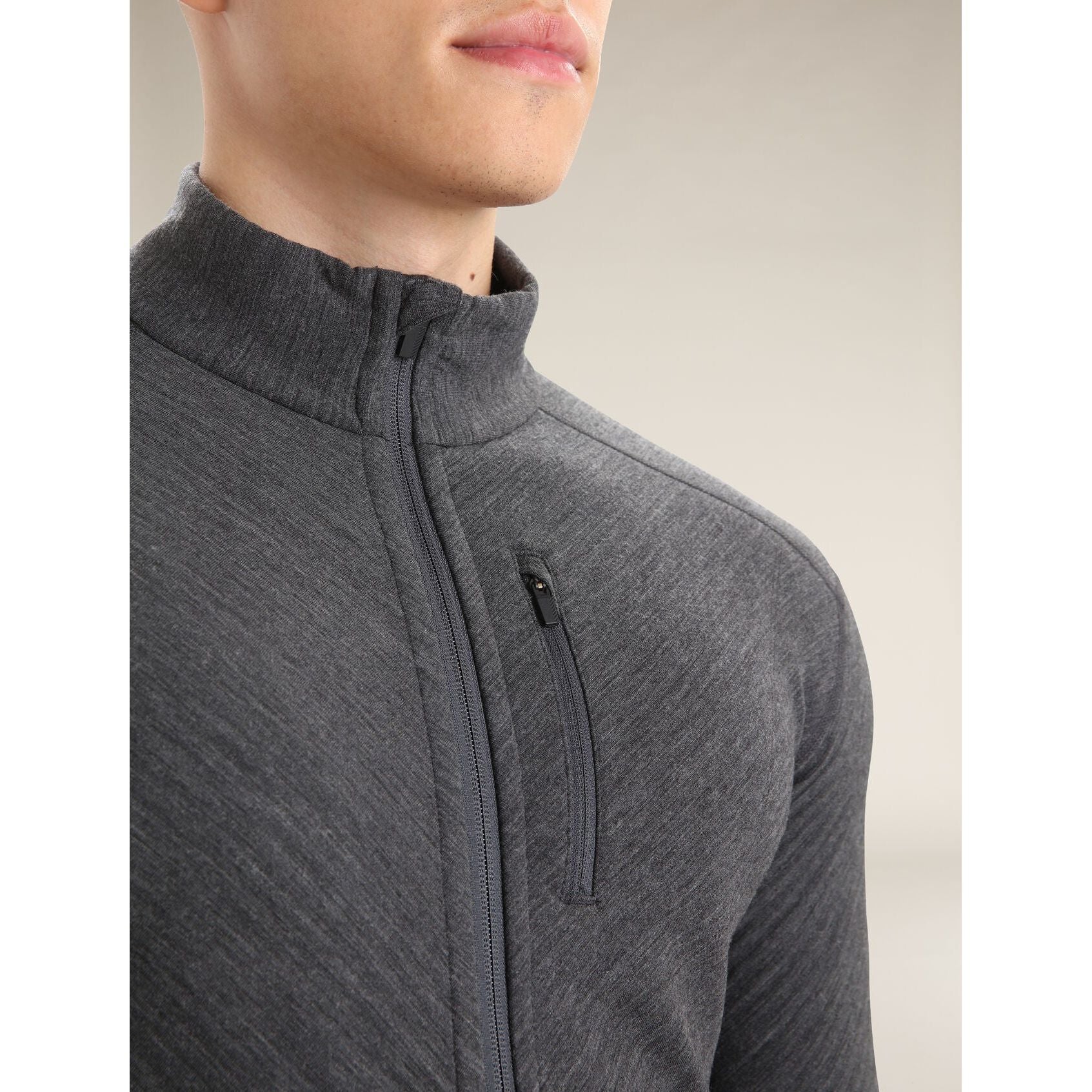 Icebreaker Men's Descender Long Sleeve Full Zip Jacket