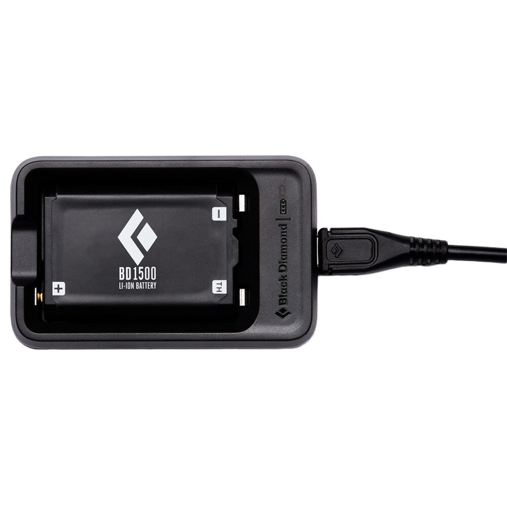 Black Diamond 1500 Rechargeable Battery With Charger Headlamps Outside Sports