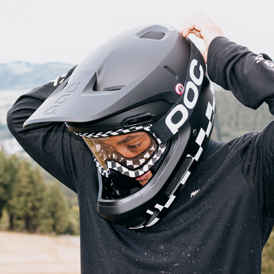 POC Coron Air MIPS Robin Goomes Checkers Ed Bike Helmet