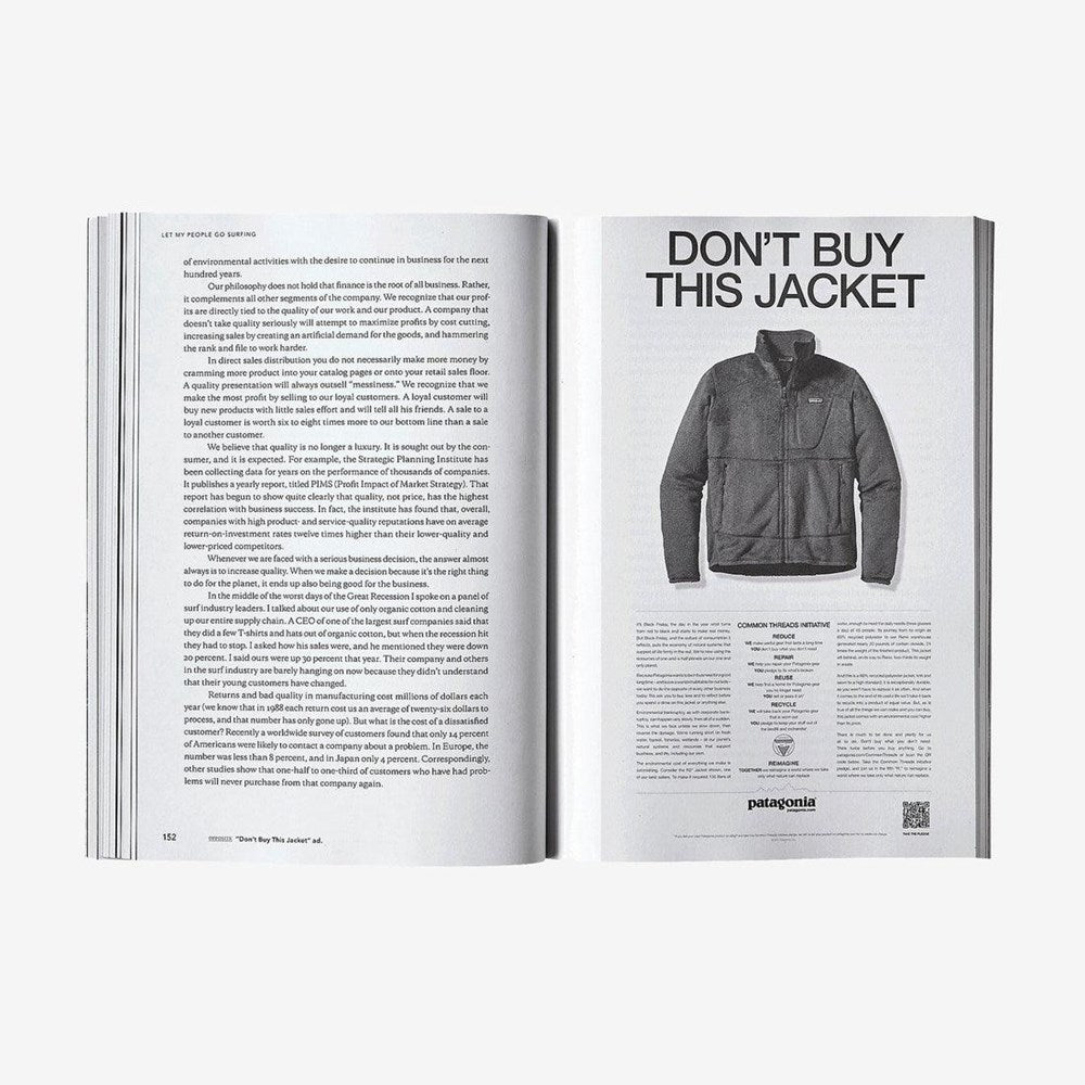 Patagonia Let My People Go Surfing Book (Revised Edition - Paperback)