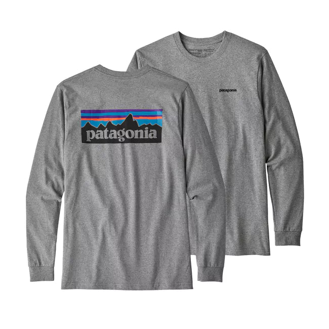 Patagonia Men's L/S P-6 Logo Responsibili-Tee