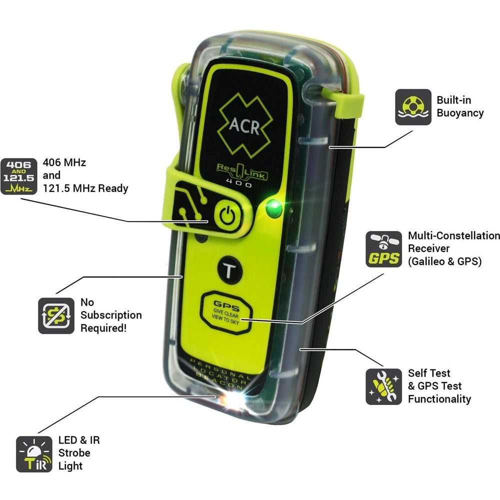 ACR ResQlink 400 GPS Personal Locator Beacon