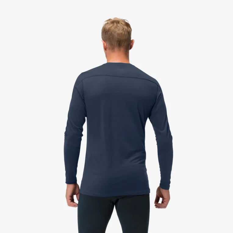 Norrona Men's Falketind Equaliser Merino Round Neck Long Sleeve T-Shirt