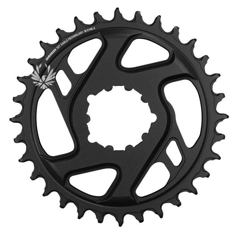 SRAM Xsync2 ColdForged 32T DM 3 Offset Chainring Boost Black