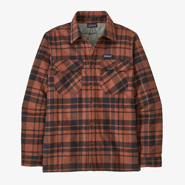 Patagonia Men's Insulated Organic Cotton Mid Weight Fjord Flannel Shirt