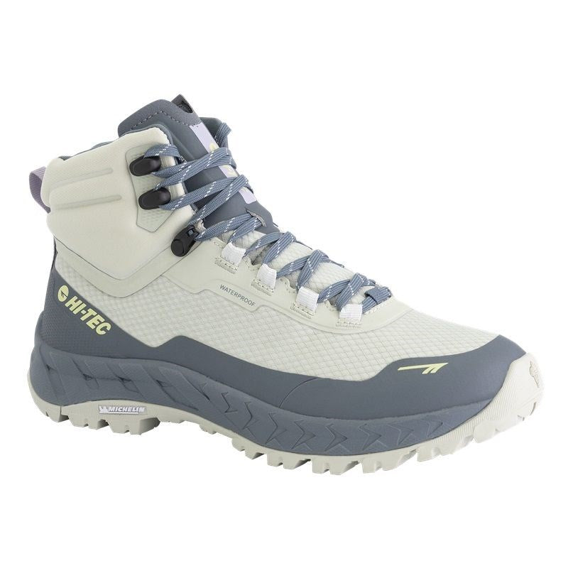 Hi-Tec Women's Altitude Lite Mid Waterproof Stormy/Green Tint