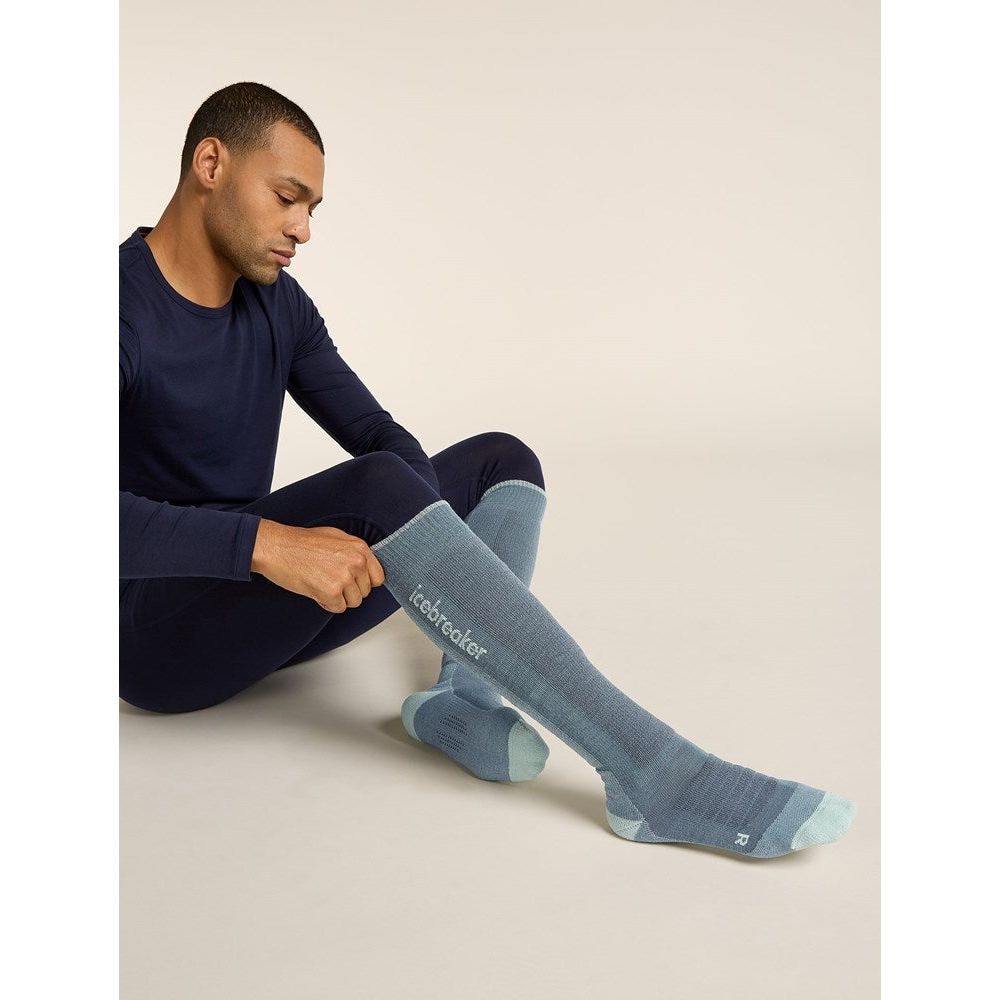 Icebreaker Men's Merino Blend Ski+ Medium Over The Calf Socks