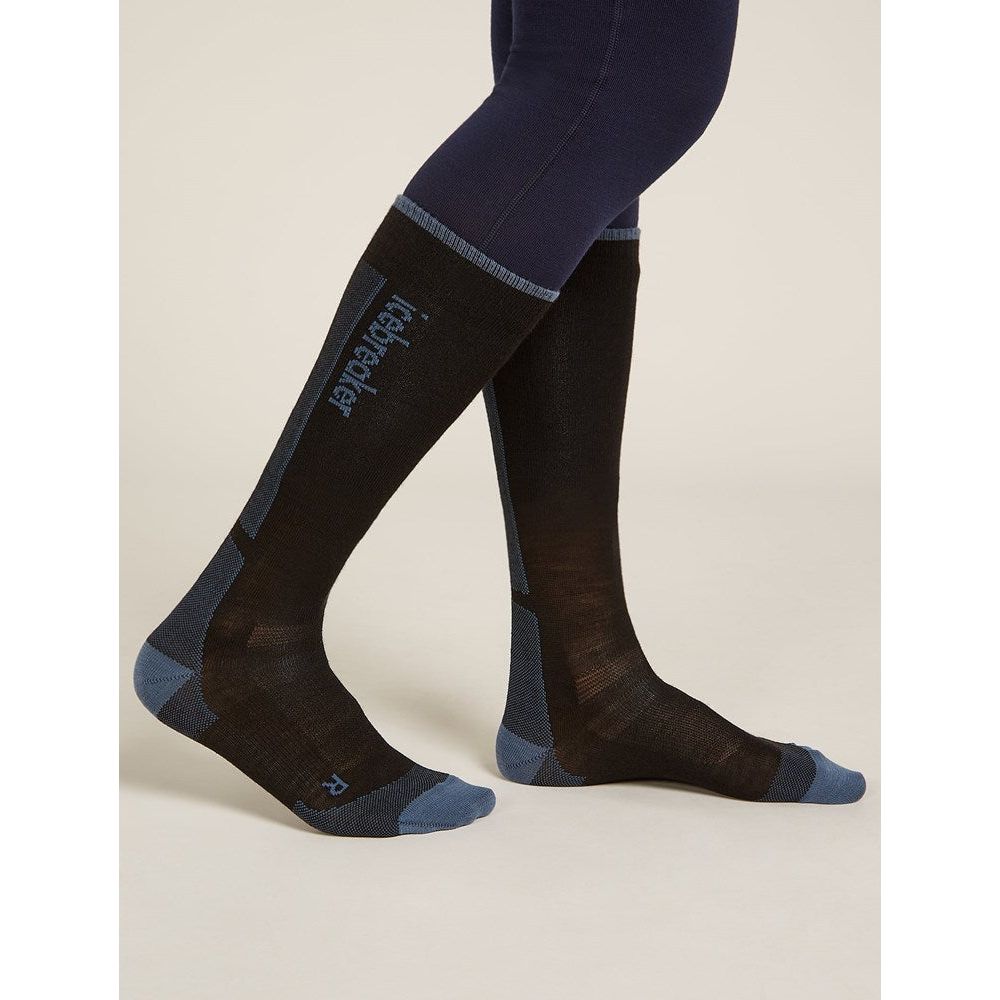 Icebreaker Women's Merino Ski+ Ultralight Over The Calf Socks