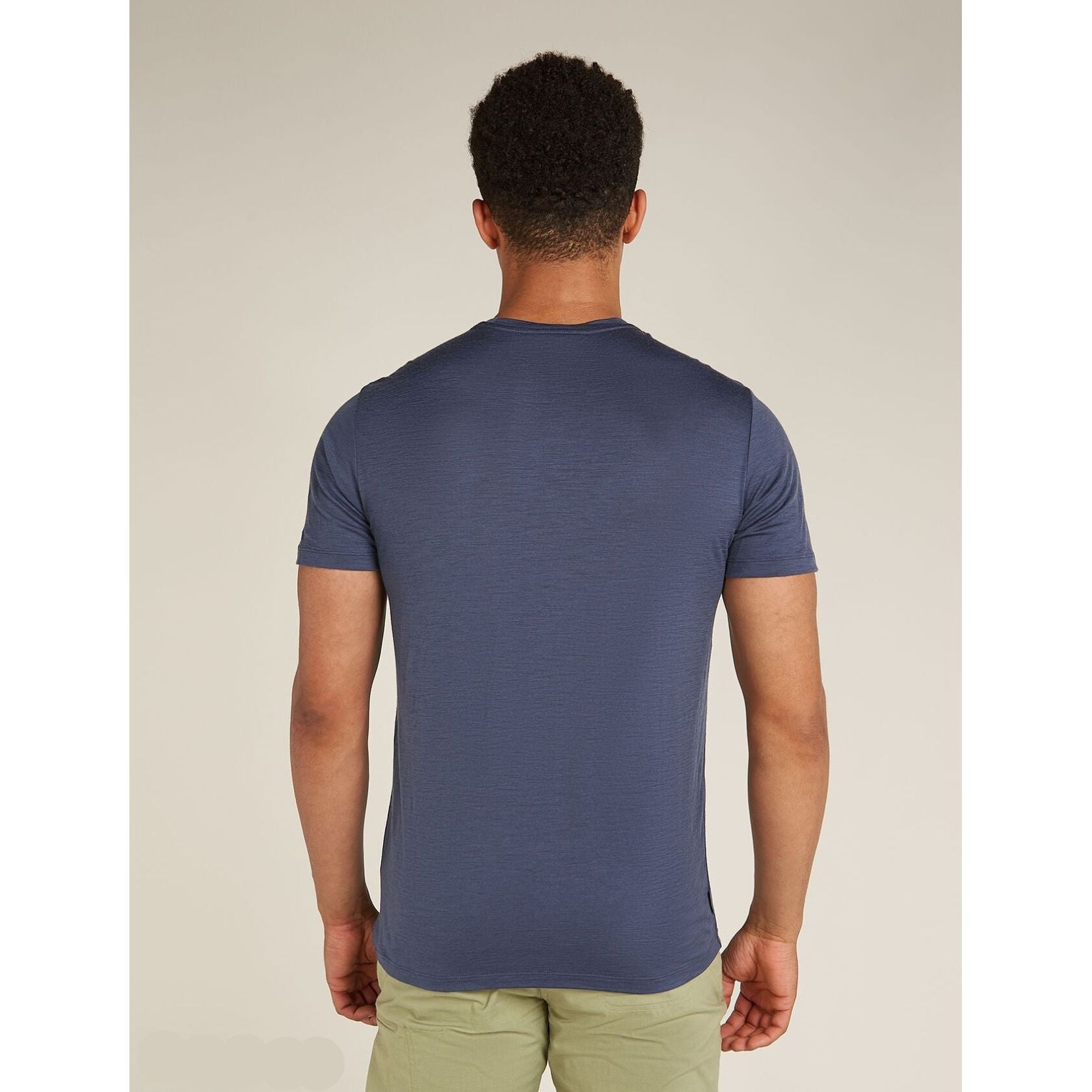 Icebreaker Men's Merino 150 Tech Lite Short Sleeve Tee Skiing Yeti