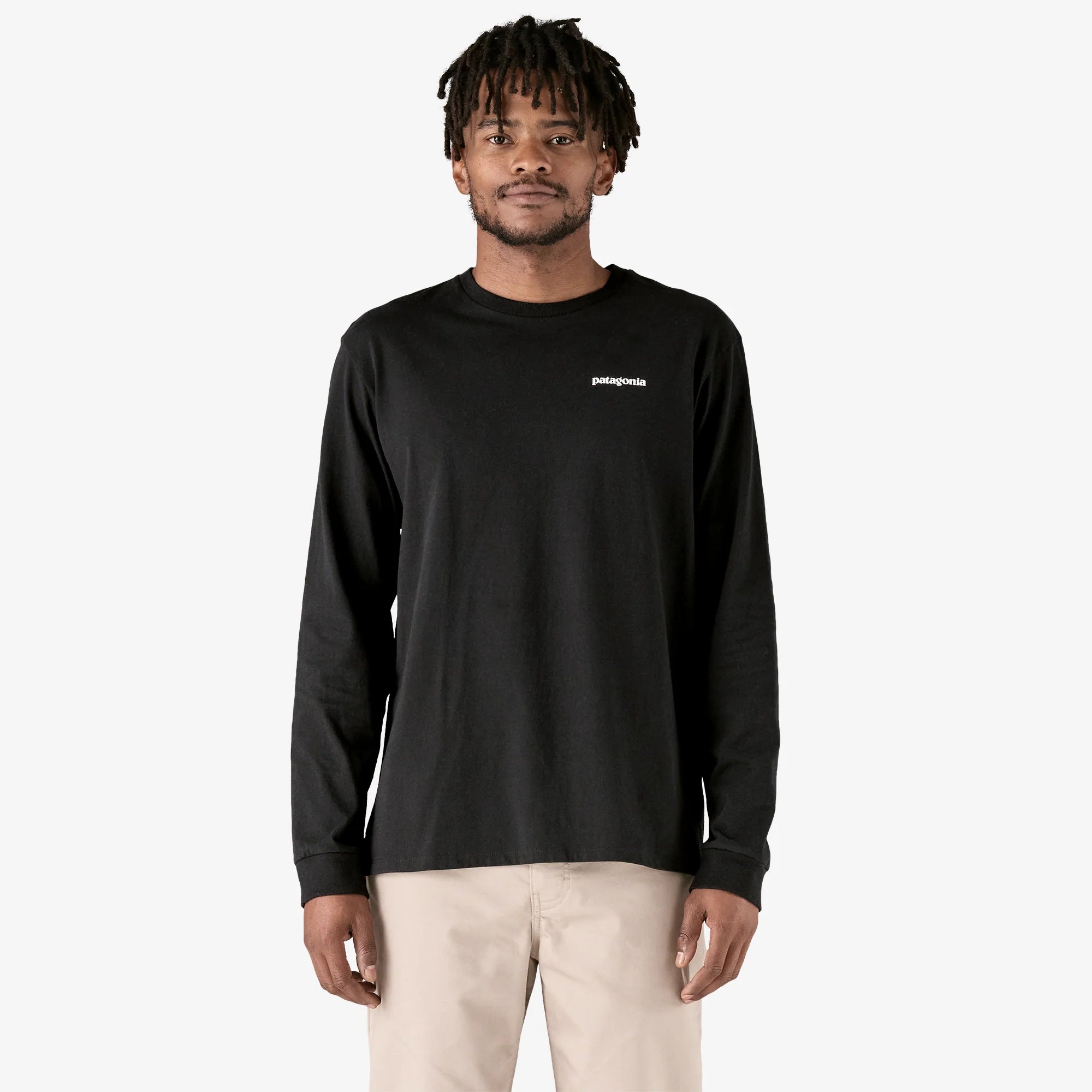 Patagonia Men's L/S P-6 Logo Responsibili-Tee