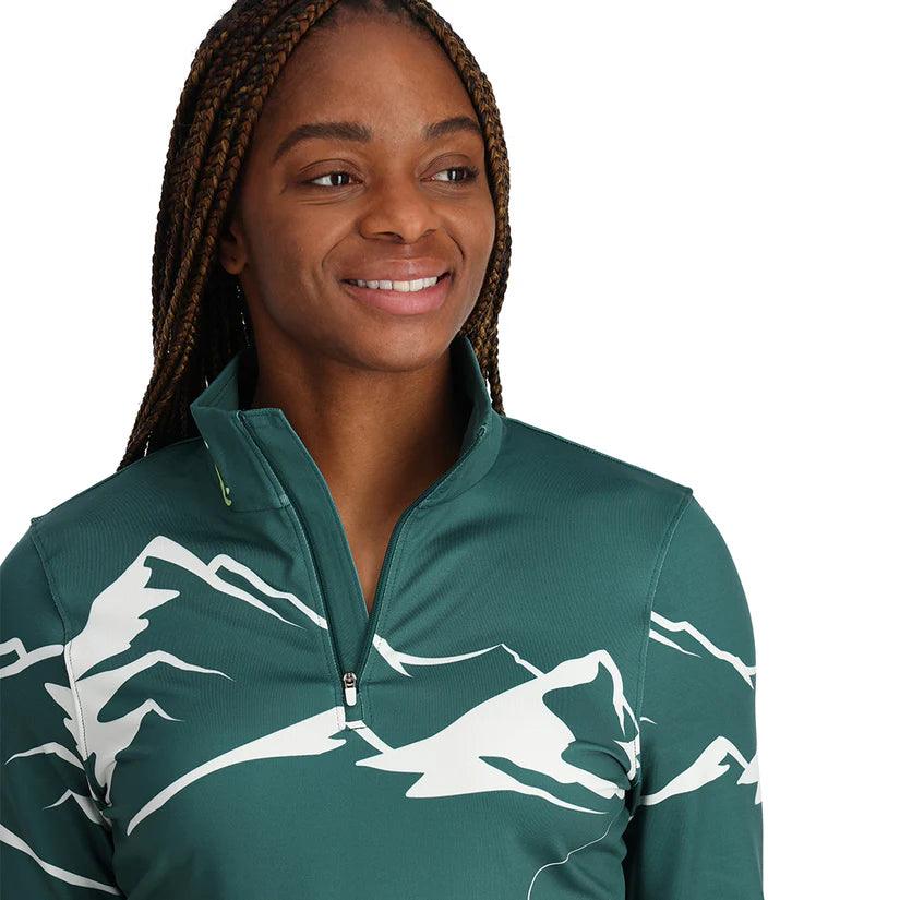 Spyder Women's Figure 8 Half Zip