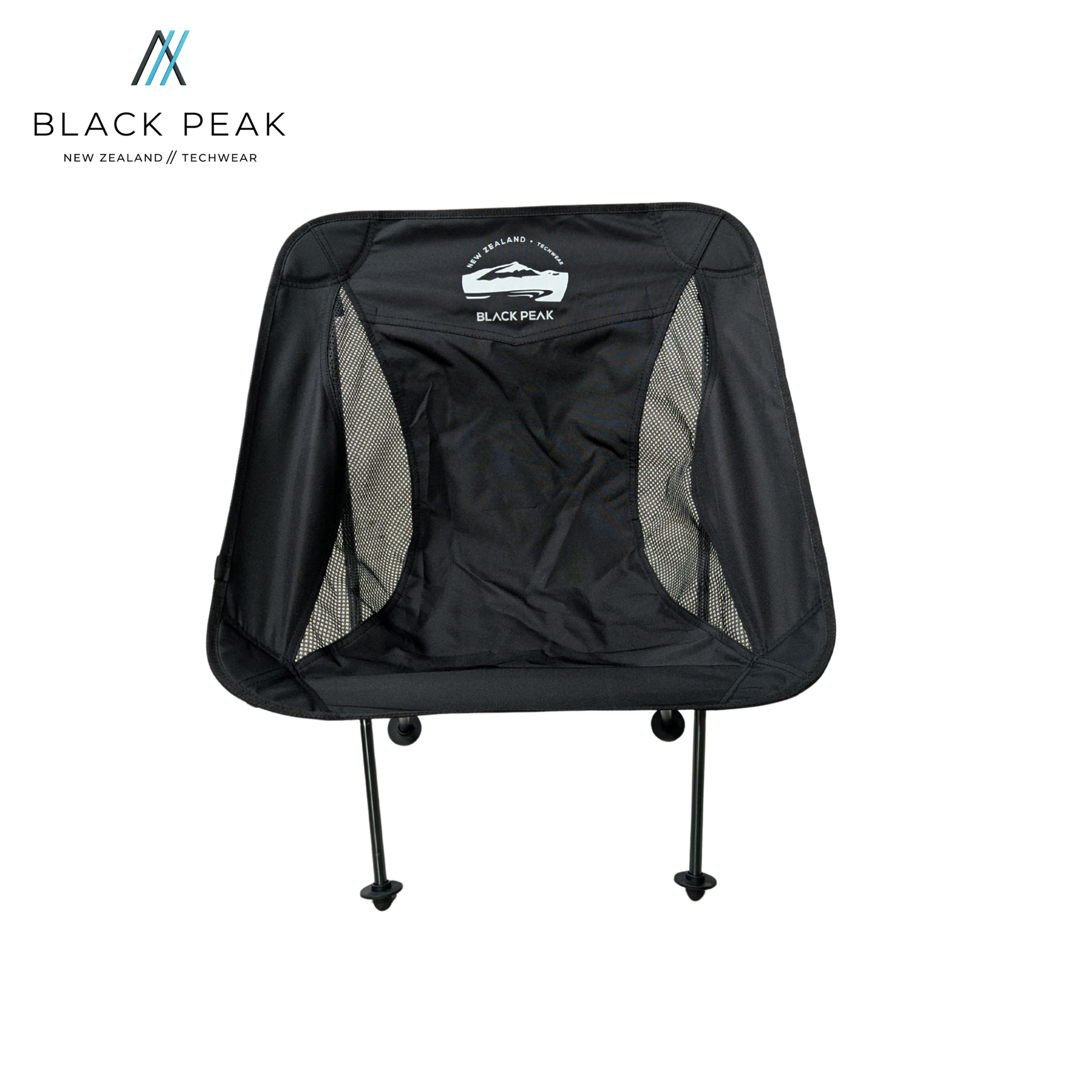 Black Peak Low Back Camping Chair