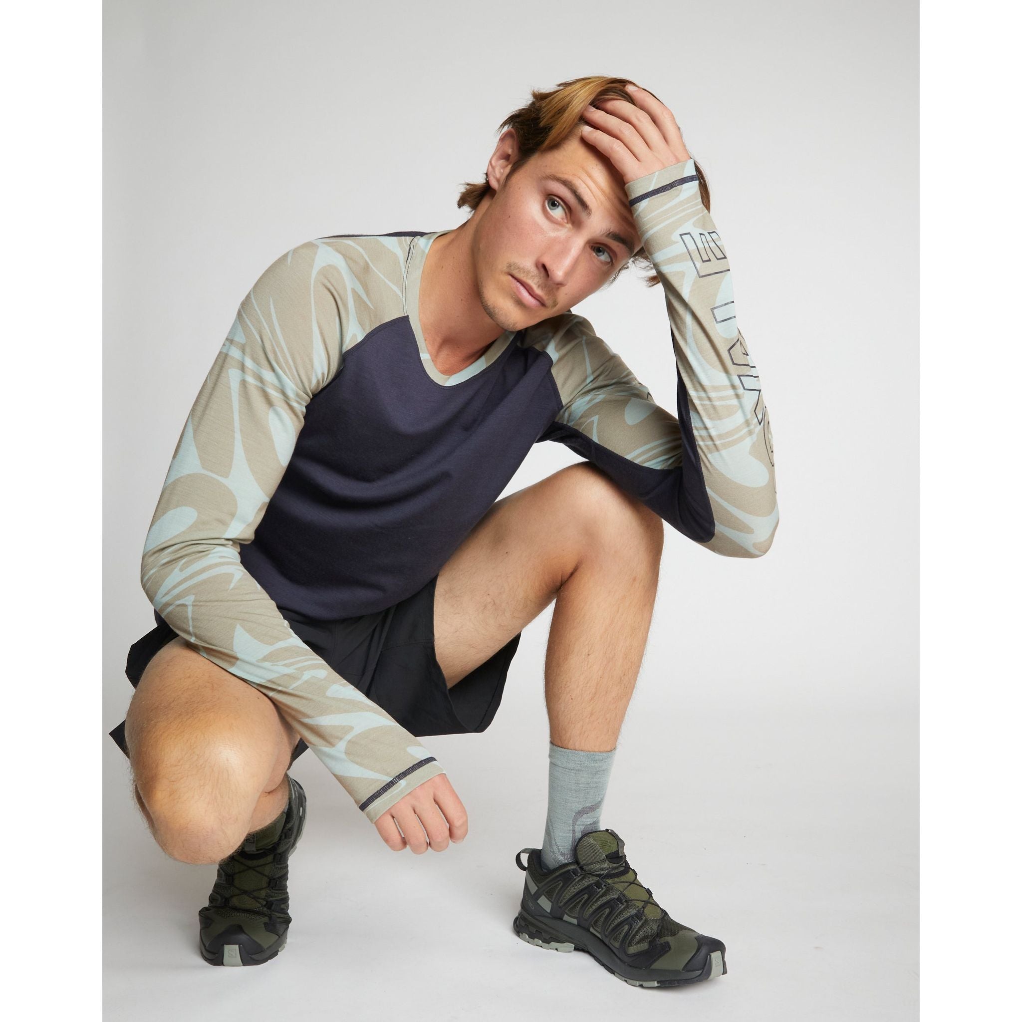 Mons Royale Men's Temple Merino Tech Long Sleeve