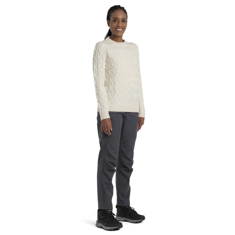 Icebreaker Women's Merino Cable Knit Crewe Sweater