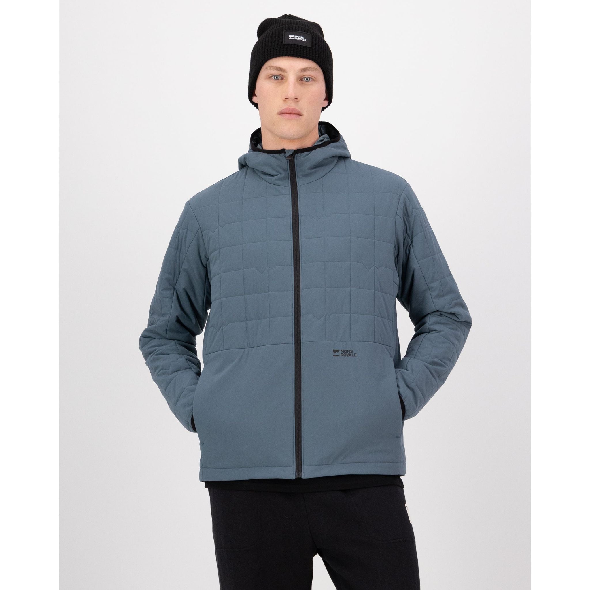 Mons Royale Men's Canyon Merino Insulated Hooded Jacket