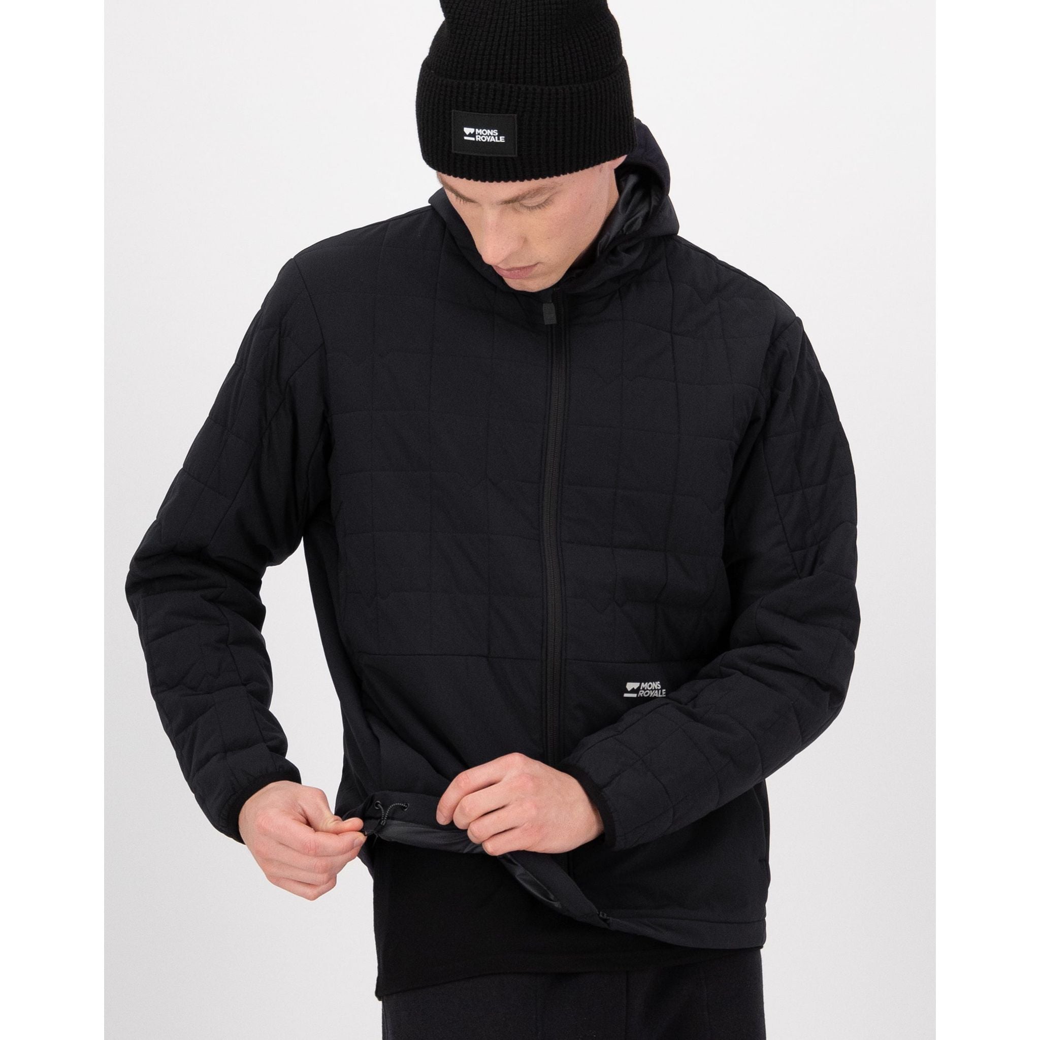 Mons Royale Men's Canyon Merino Insulated Hooded Jacket