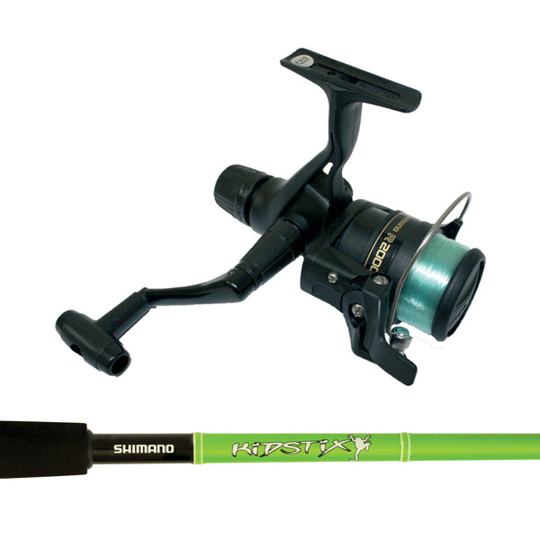 Shimano IX2000R + KIDSTIX 6' 2PCE 2/5KG SPIN ROD